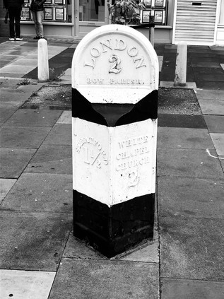High Road Milepost, Bow