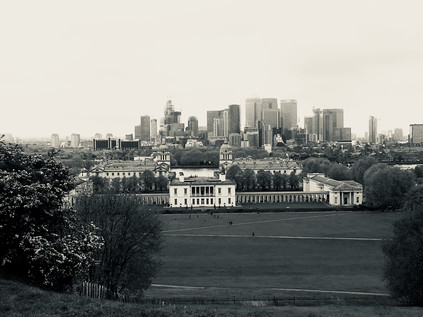 Isle of Dogs, from Greenwich Park