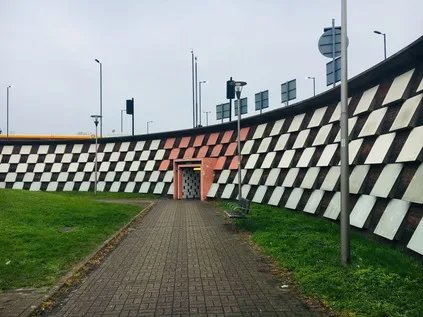 Abstract artwork for London's Other Orbitals: The A5109 & A109 - A Middlesex Arc