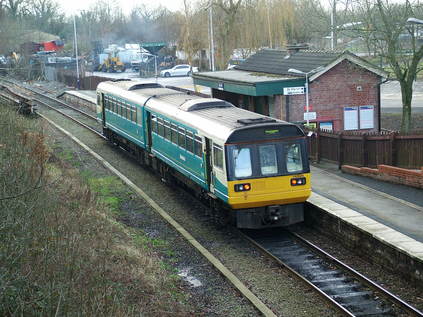 142024 waits at Rose Hill for a return trip to Manchester