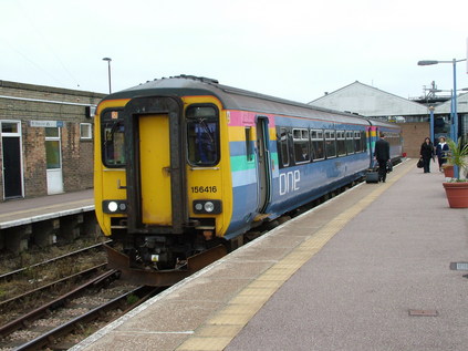 156416 on a brief layover at Great Yarmouth