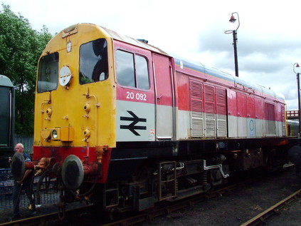 20092 in the unusual Technical Services livery