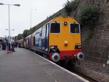 20309 and 20308 await departure from Penzance