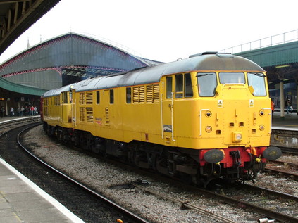 31105 and 31285 await a move to the platform