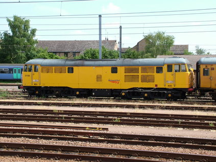Network Rail's 31105 stabled at Cambridge