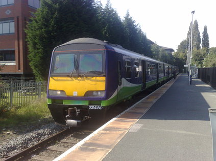 Continuing the units at terminii series...321418 at St Albans Abbey