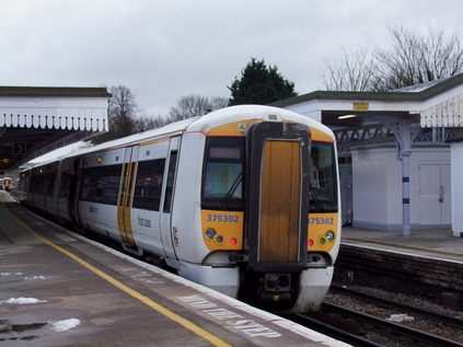 The not-so-old... 375302 having split from another unit at Faversham