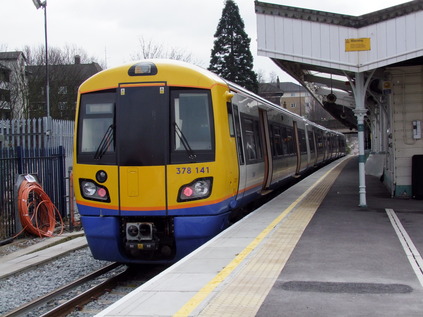 378141 on test at New Cross Gate