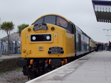 40145 at Newquay