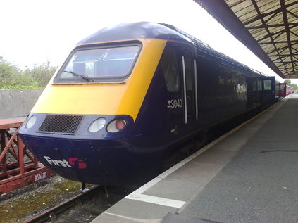 43040 rests at Pembroke Dock after it's long run from Paddington