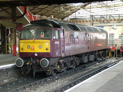 47245 stabled at Crewe