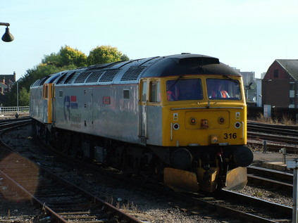 47316 arrives at Bristol Temple Meads