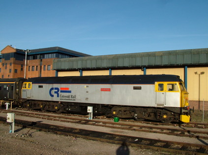 47316 'Cam Peak' stabled at Gloucester