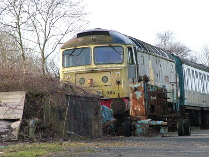 47365 on a cold morning at Cranmore