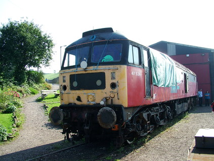 47524 in Cheddleton Yard