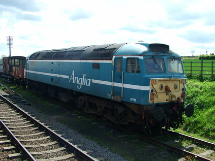 New to the Great Central, ex-Anglia liveried 47714