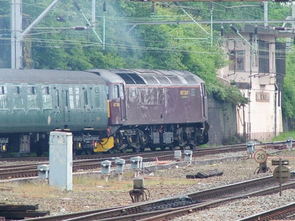 47760 heads for the Stoke line with ECS bound for Norwich