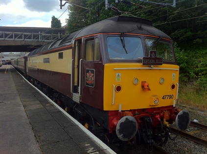 47790 leads the Northern Belle through Coventry