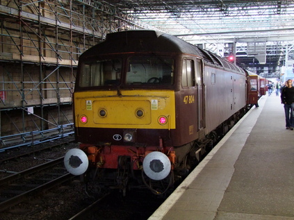 47804 provided ETH and hauled the tour back to Edinburgh