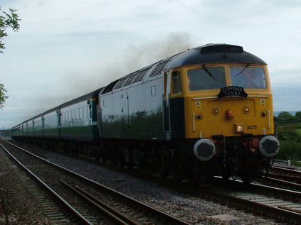 47805 heads home to Lichfield...