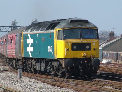 47847 arrives with a relief from Carmarthen