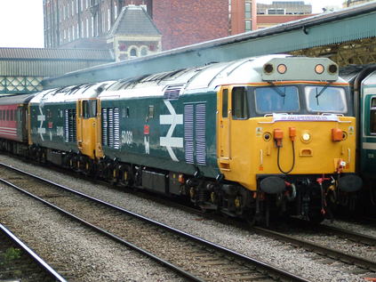 50031 and 50049 double-heading a Stratford-Cardiff special