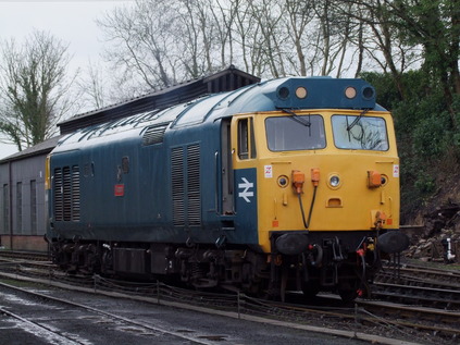 50042 awaits its next turn near the MPD at Bodmin General