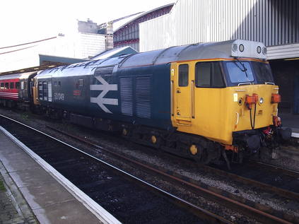 50049 prepares to depart on the circular dinner excursion