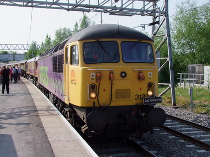 56312 pauses at Stafford