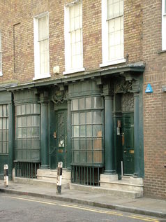 Shopfronts in Artillery Lane