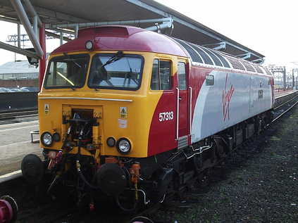 Thunderbird 57313 'Tracy Island' stabled at Rugby
