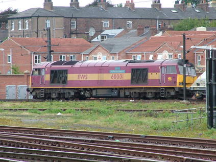 60001 avoiding York Station