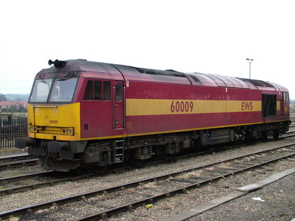 60009 stabled at Didcot