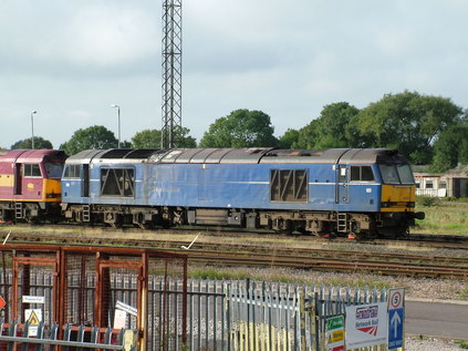 60011 apparently abandoned at Toton