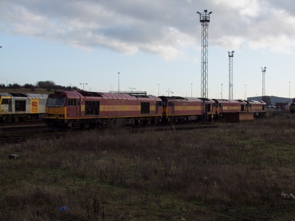 The end of an era? 60068, 004, 021 and 500 at Toton