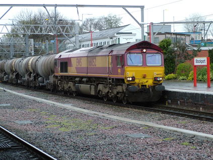 66052 passes Stockport with acid tanks