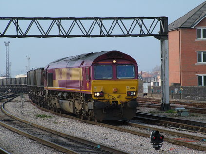 66134 hauling coal empties from Aberthaw to Avonmouth