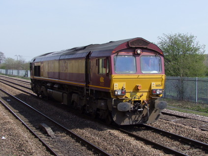 66154 running around at Hatfield & Stainforth