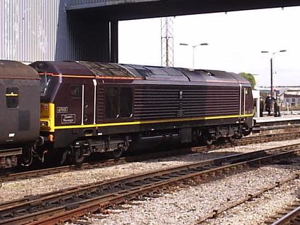 67005 at Bristol Temple Meads