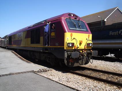 67014 at Weston-super-Mare