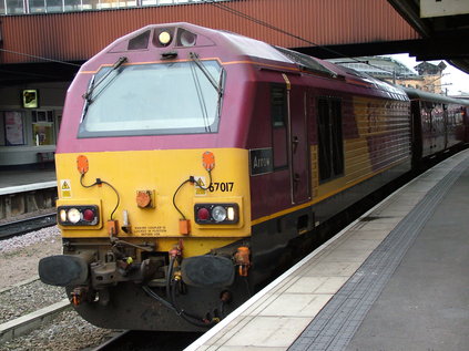 67017 Arrow on a Past Time Rail charter from Tonbridge