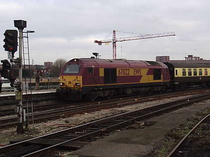 67022 arrives with 'The Devonian'