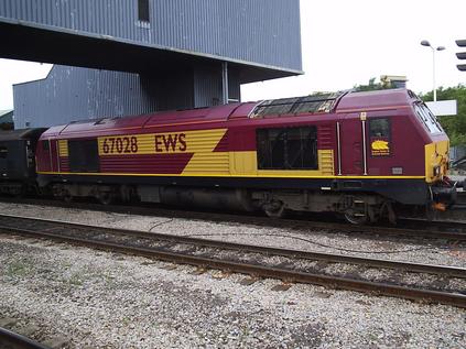 67028 on 1M89 at Bristol Temple Meads