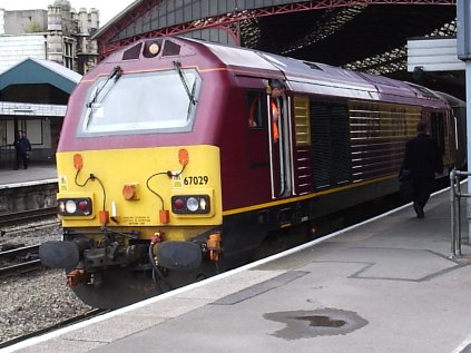 67029 at Bristol Temple Meads
