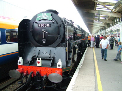 71000 'Duke of Gloucester' at Weymouth