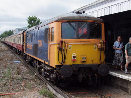 73204 arrives at Sheerness-on-Sea