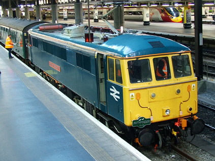 86101 on arrival at London Euston