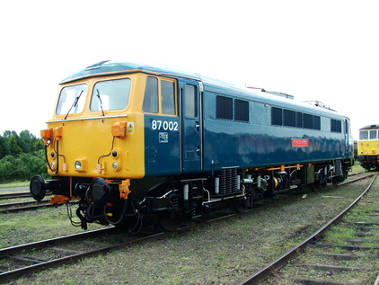 The future...saved by the AC Loco Group, 87002 may work on the mainline again soon.