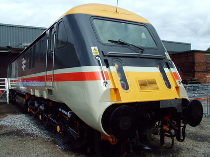 89001 formerly named 'Avocet' outside the roundhouse