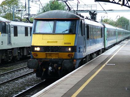 90009 returns to Liverpool Street